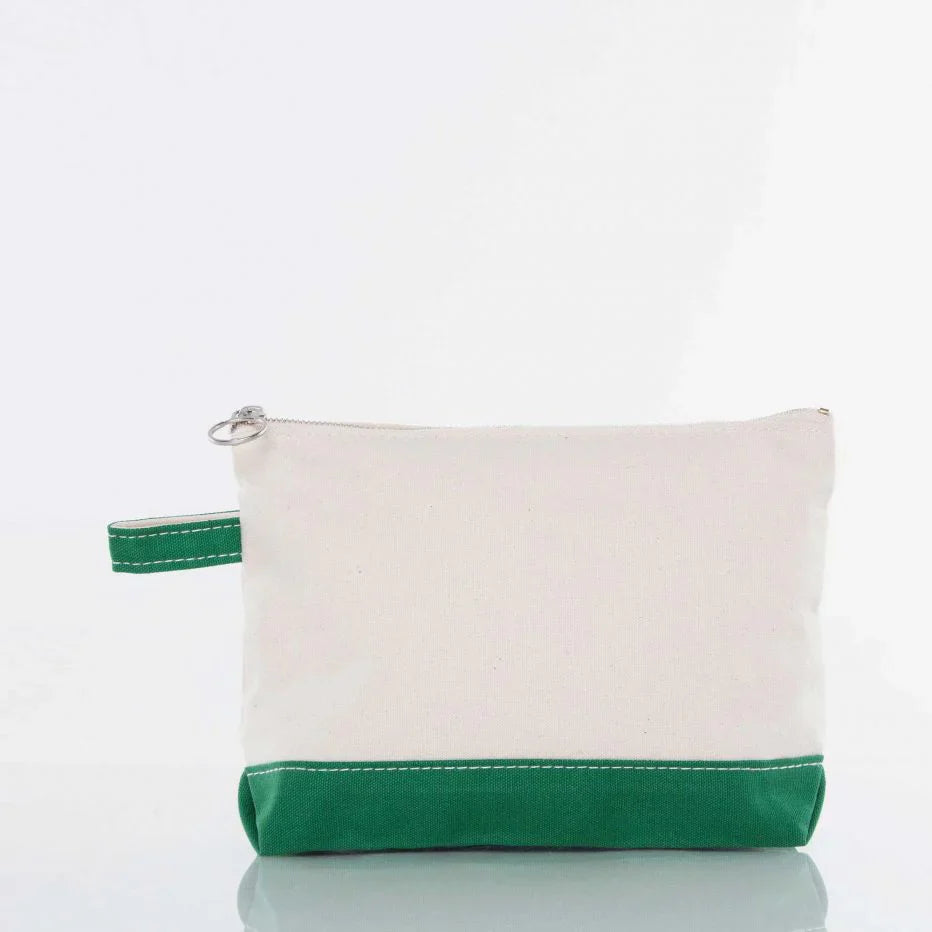 Emb- Cavas Cosmetic Bag