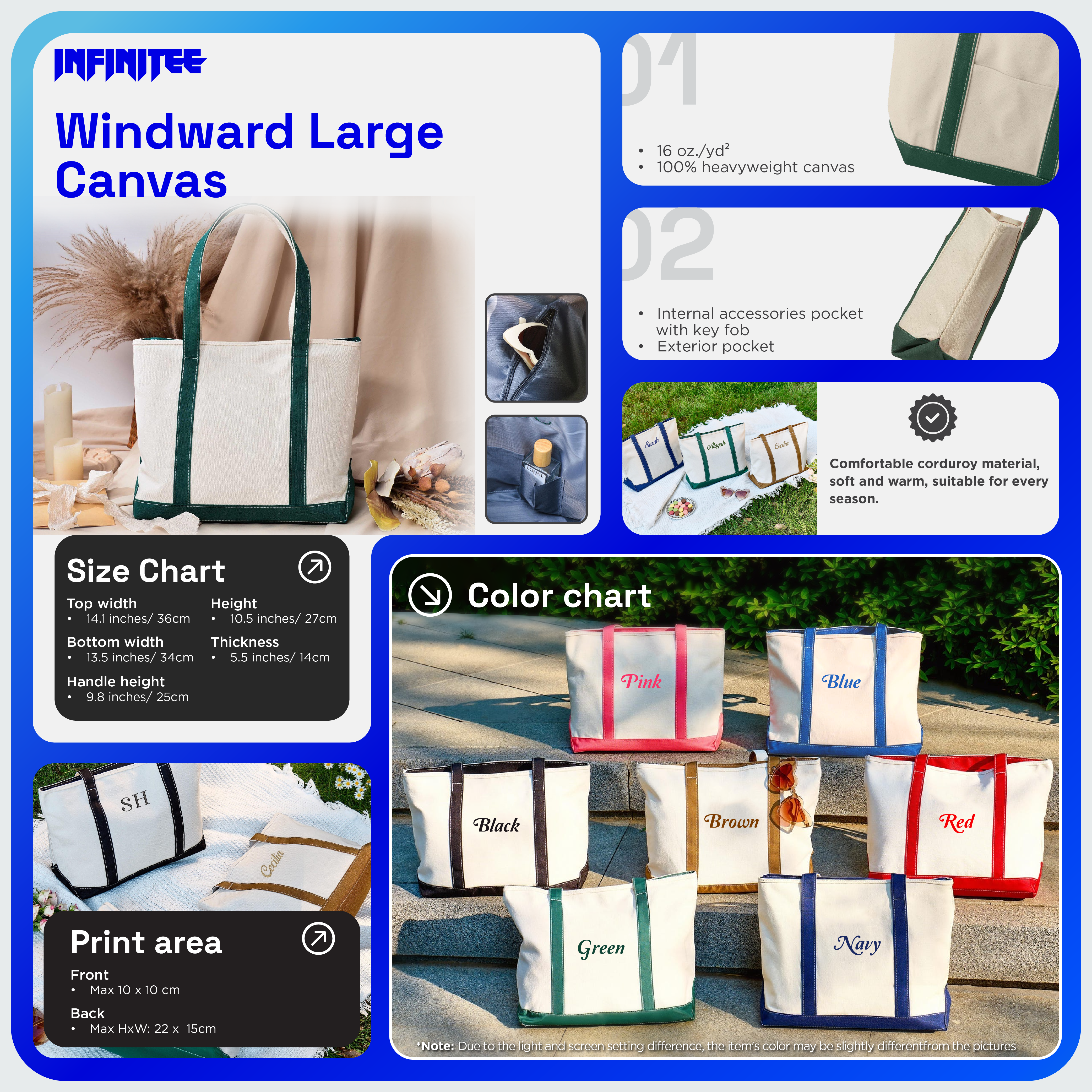 Emb - Tote Bag Windward Large