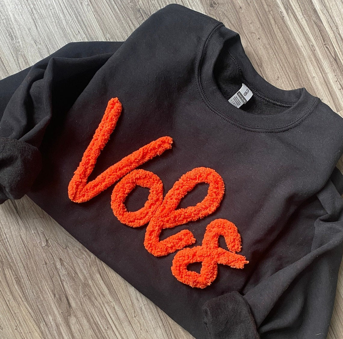 Tennessee Chenille Embroidered Oversized Sweatshirt