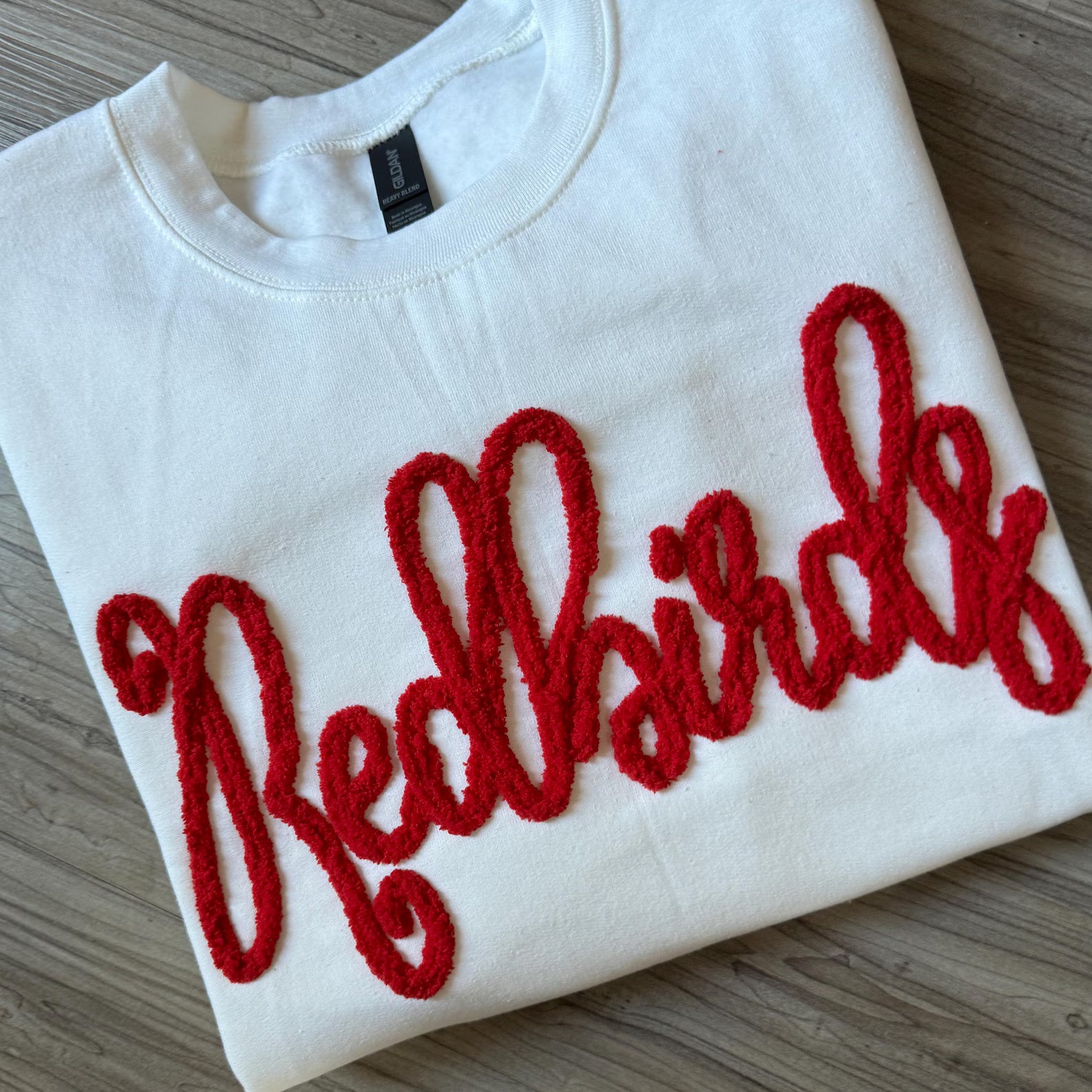 Custom Embroidered Yarn Sweatshirt