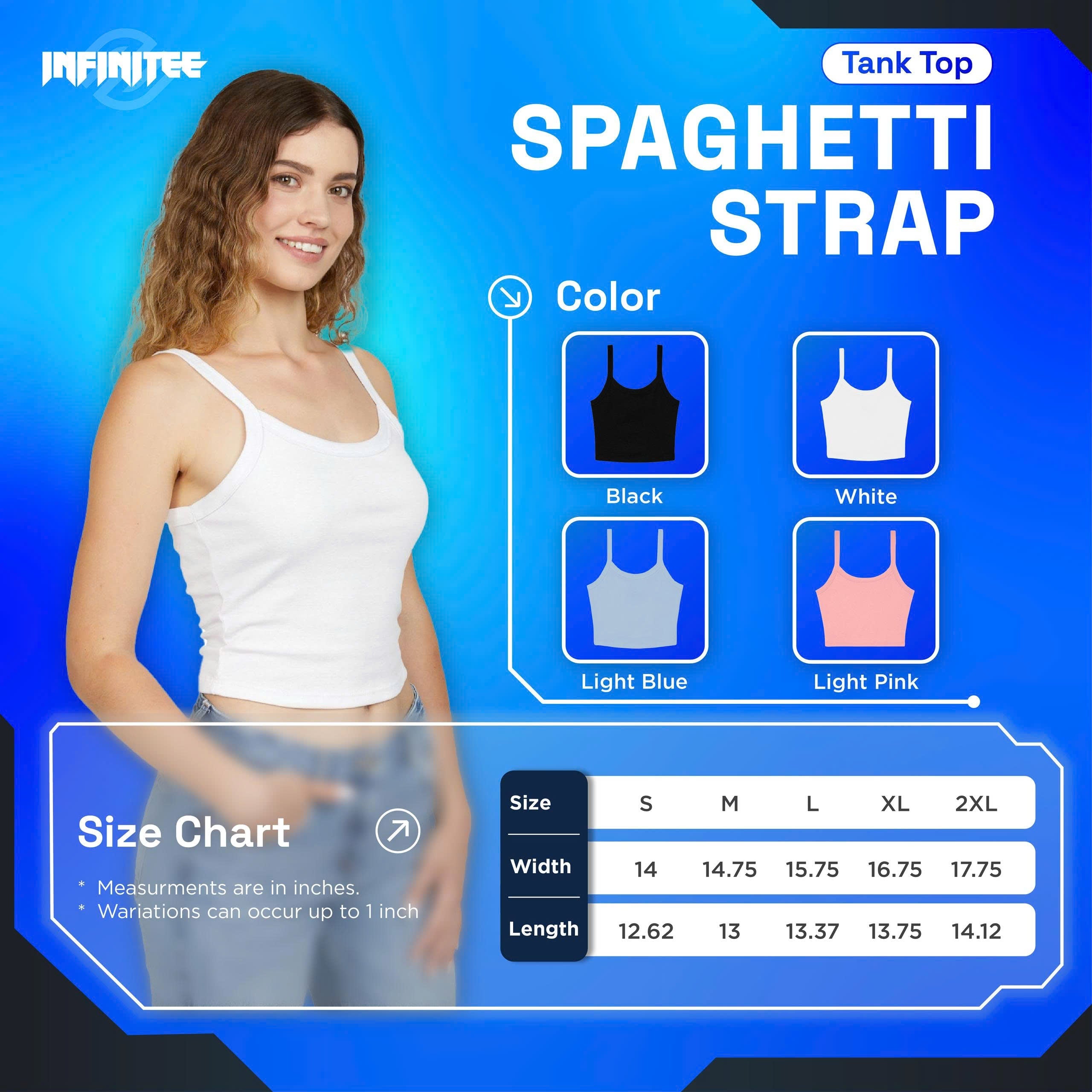 Emb - Tank Top Spaghetti Strap