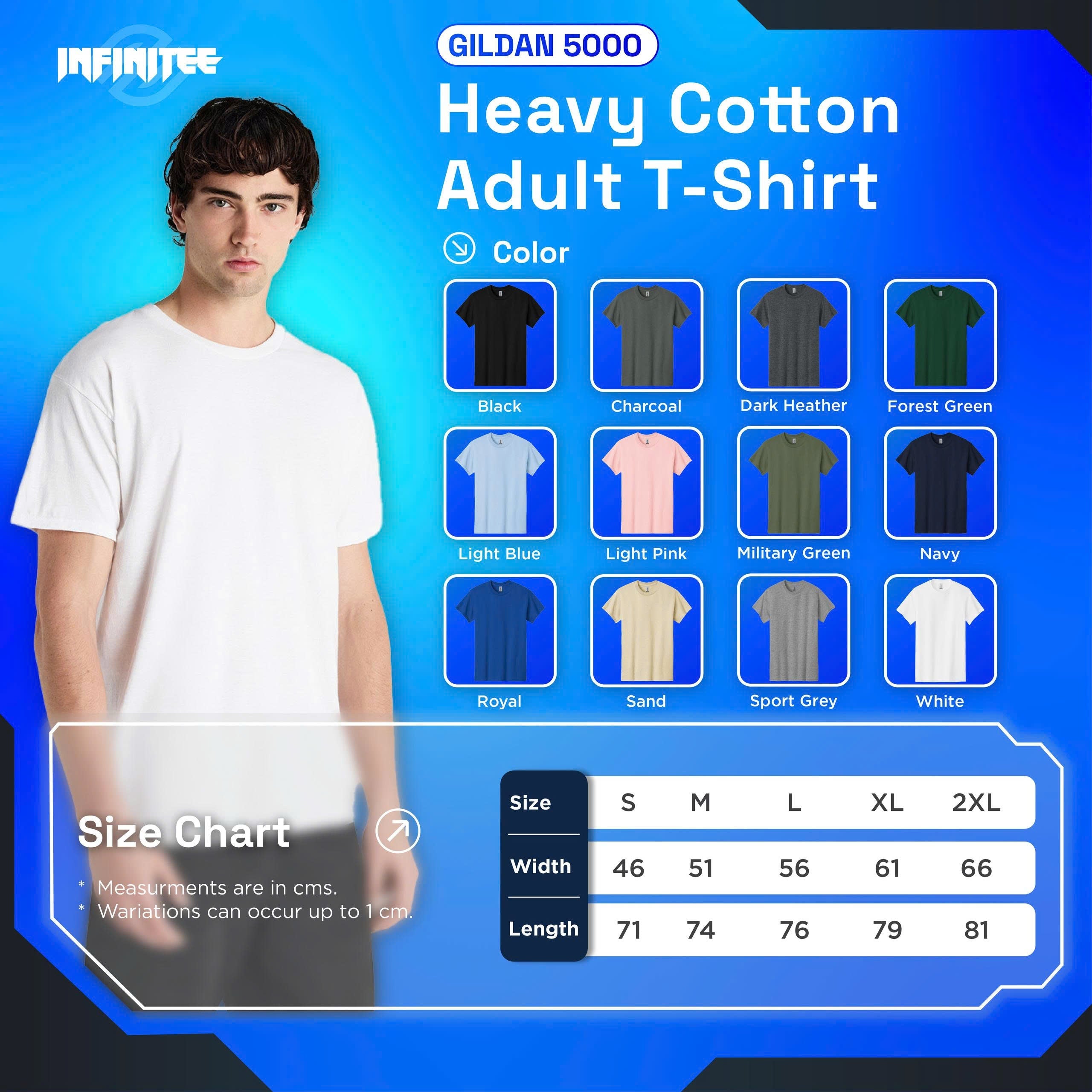 Emb - T-Shirt Gildan 5000