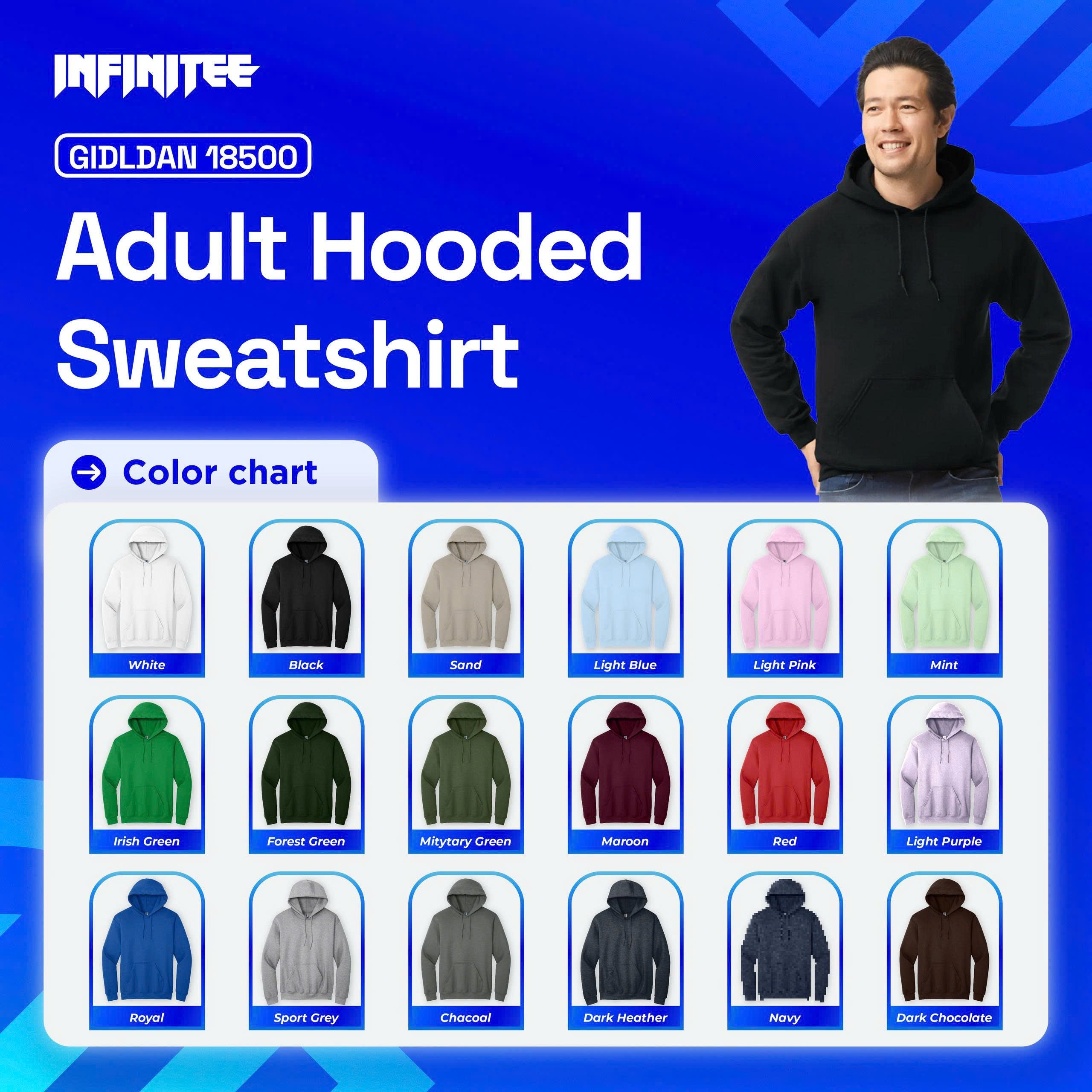 Printing - Hoodie Gildan 18500