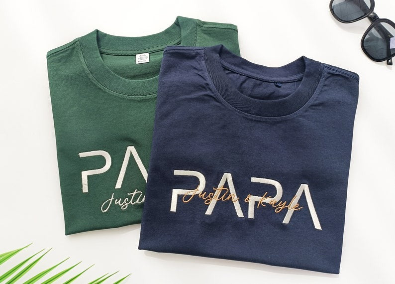 Dad Personalized with Name Sweatshirt,Expecting Dad Announcement,Father's Day,Father Sweatshirt Gift,Best Dad