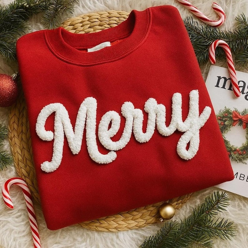 Mrs. Bride Chenille Yarn Embroidered Sweatshirt, Custom Wedding Sweatshirt, Mrs. Shirt, Engagement Gift, Bachelorette Party Outfit